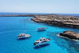 Protaras: Medusa Chill-Out-kryssning till Blå lagunen och havsgrottorna