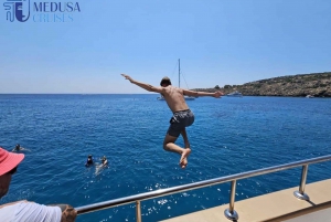 Protaras Medusa Chill Out-Cruises/Blue Lagoon-SeaCave/LUNCH