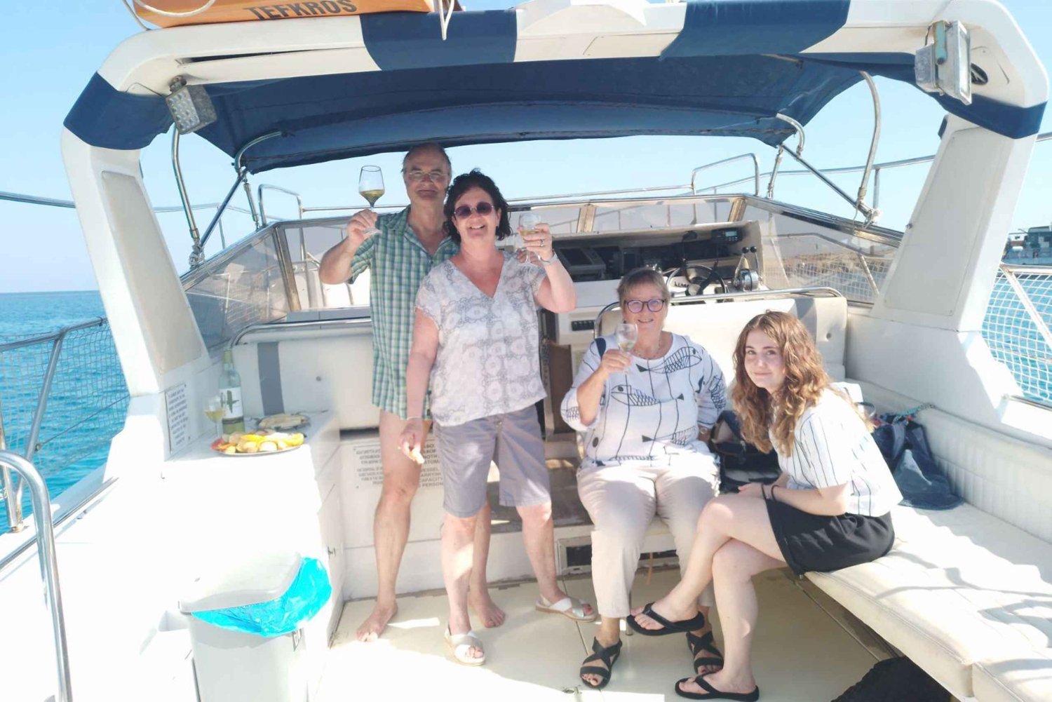 Protaras: Private Boat Tour with Fishing