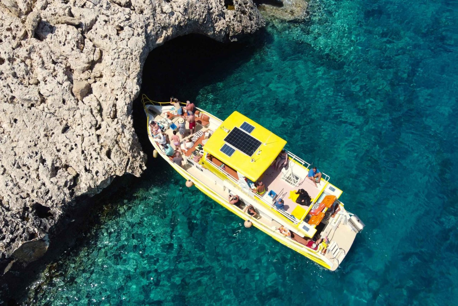 Protaras: The Lazy Day Cruise with The Yellow Boat Cruises