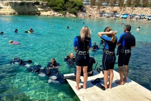 Protaras : initiation à la plongée et plongée safari à Turtle Bay