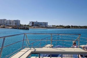 Protaras: LADY POPI Sea Cruise: Turtles, Caves & Water Slide