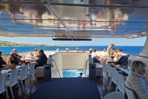 Protaras: LADY POPI Sea Cruise: Turtles, Caves & Water Slide