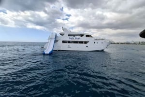 Protaras: LADY POPI Sea Cruise: Turtles, Caves & Water Slide