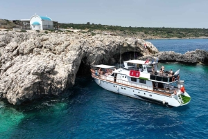 Protaras: Cruzeiro Waterworld Turtle Cove com paragens para nadar