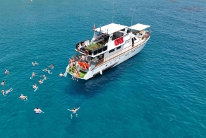 Protaras: Cruzeiro Waterworld Turtle Cove com paragens para nadar