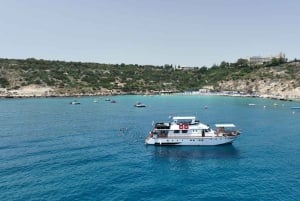 Protaras: Cruzeiro Waterworld Turtle Cove com paragens para nadar
