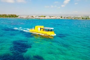 Paphos : Croisière au coucher du soleil, observation des tortues et boissons illimitées