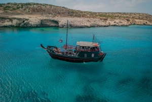 Blue Lagoon & Turtle Bay - Croisière au coucher du soleil (au départ de Protaras)