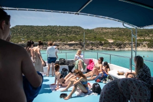 Traslados: Pafos a Latchi, barbacoa y crucero en tobogán acuático