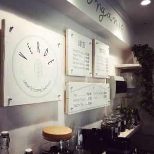 Verde Organic Coffee and Eats