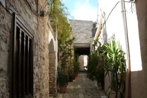 Walk around Pano Lefkara village and Lefkara lake