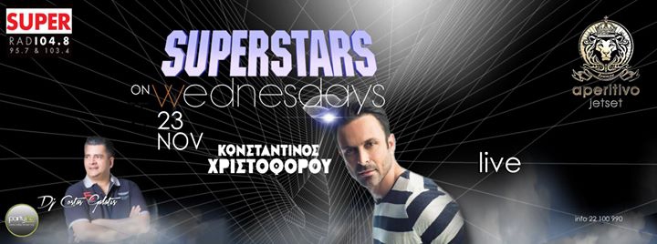 Konstantinos Christoforou Live 23.11.16 aperitivo jetset lounge