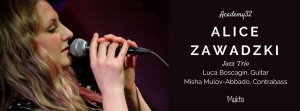 Alice Zawadzki Jazz Trio Live