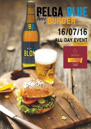 Burger and beer at Bistrot 55