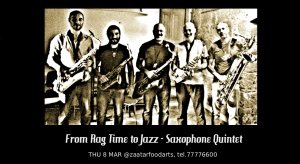 From Rag Time to Jazz - Saxophone Quintet