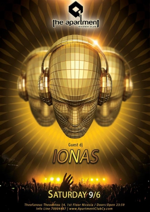Guest dj Ionas at the Apartment Nicosia club