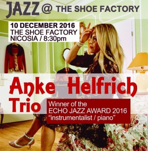 Jazz at The Shoe Factory: Anke Helfrich Trio