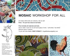 Mosaic workshop for all
