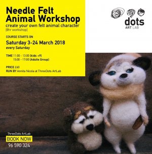 Needle Felt Animal Workshop