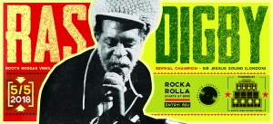 Ras Digby(UK) on Roots Crew Sound in Nicosia