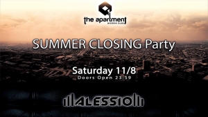 Summer Closing party with guest dj Alessio