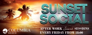 The after work sunset social sessions at Columbia Beach