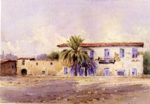 Watercolour Demonstration by Kyriacos Lyras
