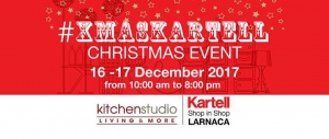 XmasKartell Event by Kartell shop in shop Larnaca