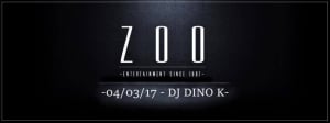 Zoo The Club Presents: Dj Dino K