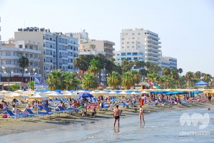 Finikoudes Beach, by Christina Kyriakou
