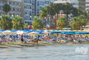 Finikoudes Beach, by Christina Kyriakou