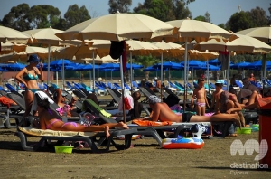 Finikoudes Beach, by Christina Kyriakou