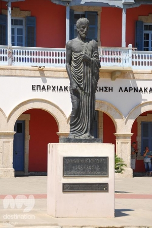 Zinon of Kition Statue, by Christina Kyriakou