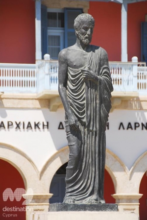 Zinon of Kition Statue, by Christina Kyriakou