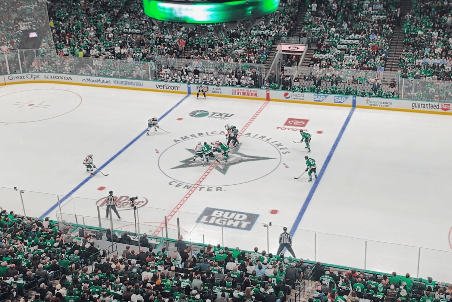 Dallas: Dallas Stars NHL Ishockey Matchbiljett