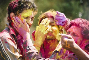 14 mars - Fête des couleurs (Holi) avec une famille locale de Delhi