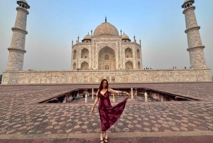 Tour privato di lusso di 4 giorni nel Triangolo d'Oro Agra Jaipur Delhi
