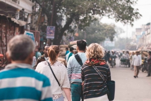 4-uur Old Delhi erfgoed wandeltour met ritje op een riksja