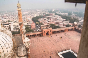 4-uur Old Delhi erfgoed wandeltour met ritje op een riksja