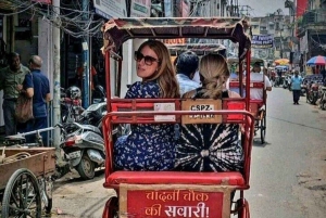 4-timers vandring i Old Delhi med rickshaw-tur og kulturarv