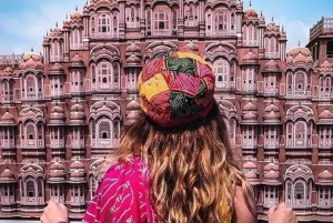 5 dagars privat rundresa Delhi Agra Jaipur med leopardsafari