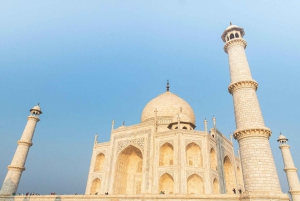 Agra: Heldags sightseeingtur i bil med statlig guide