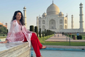 Agra: Visita privada sin colas al Taj Mahal y al Fuerte de Agra