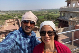 Agra: tour de día completo al Taj Mahal, el fuerte de Agra y Fatehpur Sikri