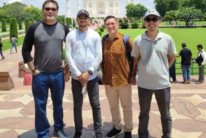 Agra: rondleiding door de Taj Mahal en het mausoleum met voorrang