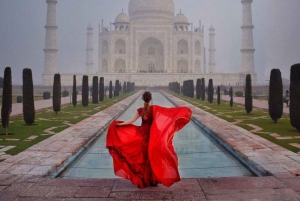 Agra: Taj Mahal-Rundgang mit Prinzessin-Diana-Bank