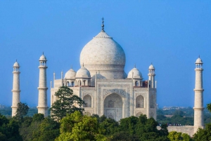Agra: Taj Mahal-Rundgang mit Prinzessin-Diana-Bank