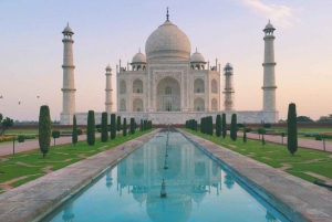 Agra: Taj Mahal-Rundgang mit Prinzessin-Diana-Bank