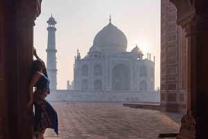 Agra: Taj Mahal-Rundgang mit Prinzessin-Diana-Bank
